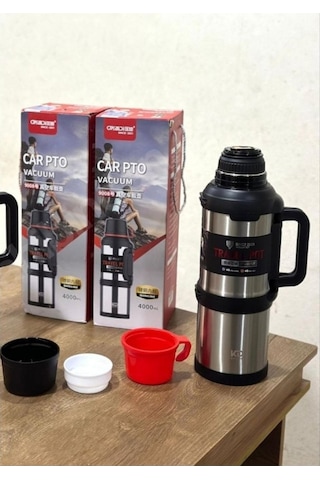 Car Pto 4 Litre 48 Saat Sıcak Soğuk Dağcı Termos