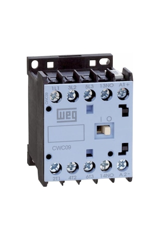 Weg Cwc09-01-30d02 4 Kw, 24v Ac Bobin, 9 A, 1nk Mini Kontaktör