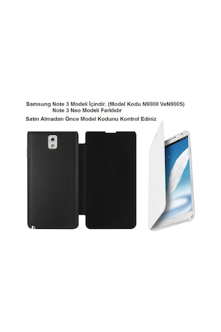 Samsung Uyumlu Galaxy Note 3 N9000 N9005 Kilif Flip Cover 365441361