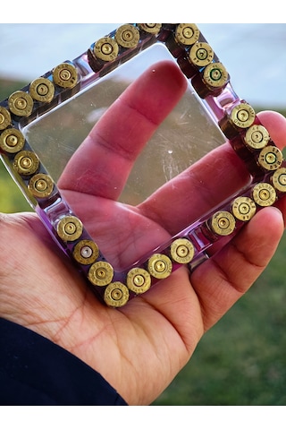 Küllük 9 Mm Mermili Kül Tablası Hediyelik Ürün Boşkavanlı Kül Tablası Süper Küllük Mermili Özel Tasarım 3