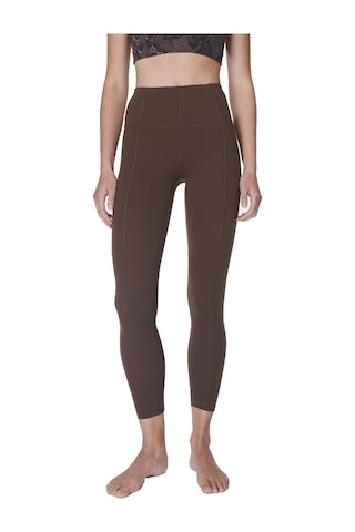 Sweaty Betty Sweaty Betty Super Soft 7/8 Kadın Kahverengi Yoga Tayt 44049 Kahverengi