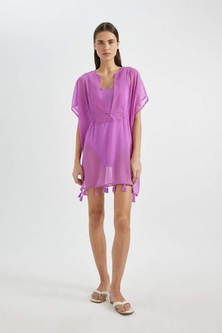 DeFacto Şifon Kimono-Fall in Love Z9958AZ24SMPR442 Mor
