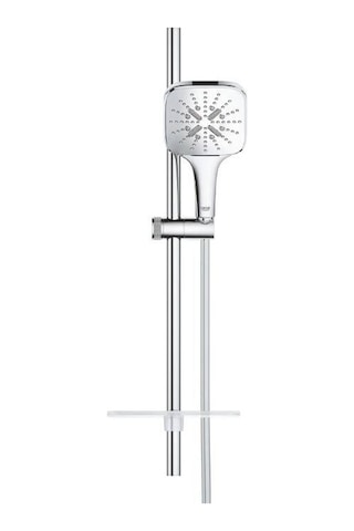 Grohe - Rainshower Smartactive 130 Cube Sürgülü Duş Seti 600 Mm 9,5 Ldk Krom - Outlet - G26584000-