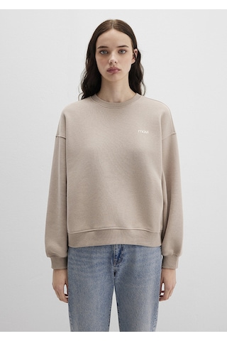 Mavi - Mavi Logo Baskılı Kahverengi Sweatshirt 1s10490-70344 Kahverengi
