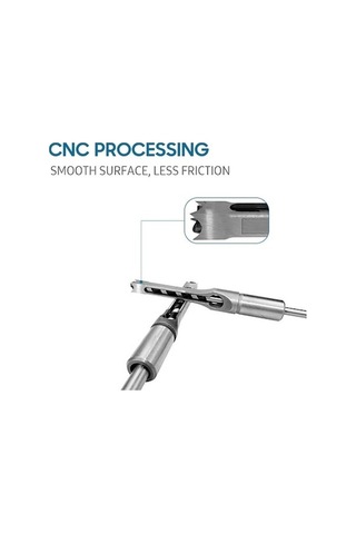 Tongxida Kare Delik Matkap Ucu Ağaç İşleme Delik Testere 5 Adet Kullanışlı Ekipman