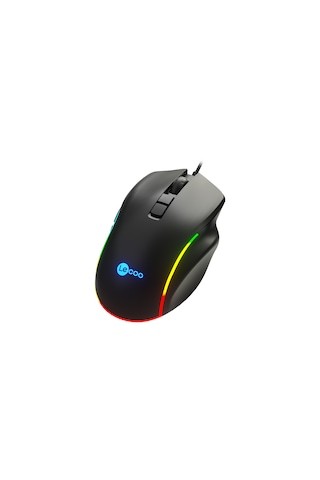 Lecoo MS140 Kablolu 6400DPI 10 Makro Tuşlu RGB LED Gaming Optik Mouse