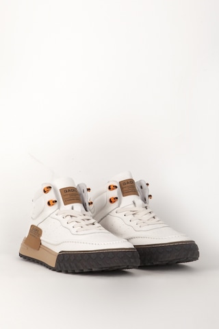 Beyaz Guja 501 Yüksek Bilek Erkek Sneaker Beyaz