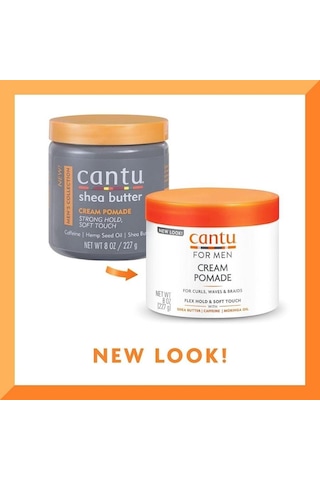 Cantu Sea Butter Cream Pomade Erkeklere Özel Saç Şekillendirici Pomad 227 G