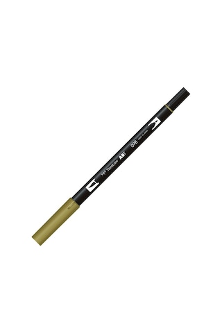 Tombow Dual Brush Pen Fırça Uçlu Avokado Renk Keçeli Kalem Avocad