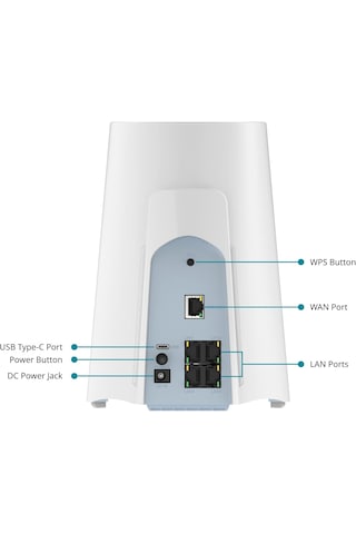 D-link Dbr-560 Kablosuz Ax6000 Wi-fi 6 Dual Band Vpn Soho Business Router