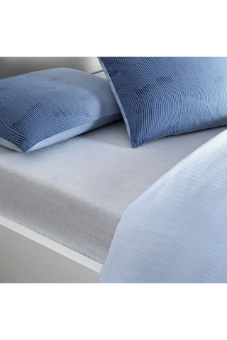 Taç Baskılı Rory Çift Kişilik Pike Takımı Lacivert 000000001000049784 Lacivert