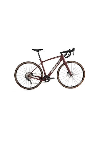 Bisan Reactive Yol Bisikleti 49 Cm Disk Fren 700c Jant 11 Vites Mat Koyu Bordo Krem Mat Çok Renkli
