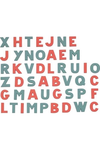 Smoby Manyetik Harfler 430107 Çok Renkli