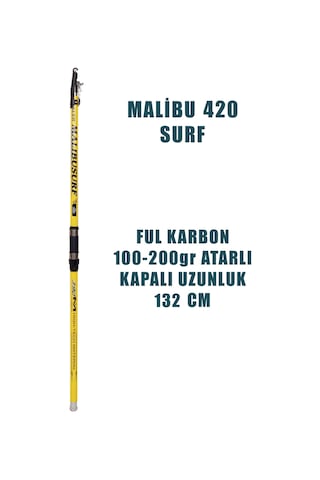 Olta Seti Malibu 420cm Olta Kamışı Surf Olta Seti Yf10000 Olta Makinesi Boğaz Deniz Kıyı Olta Seti