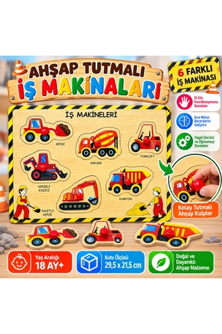 Storeşahin 194/195-ahşap Tutmalı İş Makinaları Shn0720