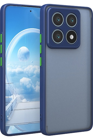 Xiaomi 14t Pro Uyumlu Kılıf Zore Hux Kapak-lacivert Lacivert