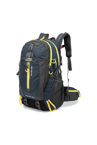 Neevoyu 40l Gezi Ve Yürüyüş Çantası - Dayanıklı Nilon Materyal, 6 Cepli Mavi Sırt Çantası Koyu Mavi