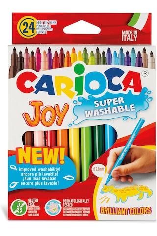 Carioca Joy Keçeli Boya Kalemi 24'lü