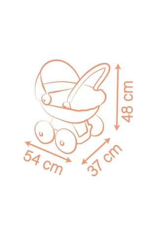Smoby Baby Nurse Pram Bebek Arabası 220395
