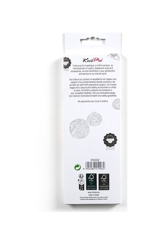 Knitpro Sabit Yuvarlak Örgü Şişleri Basix Kayın Ağacı 80cm 6.00mm 35332