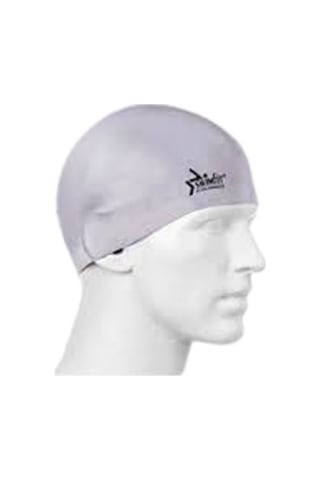 Swimfit Silikon Yüzme Bonesi Gri Çok Renkli