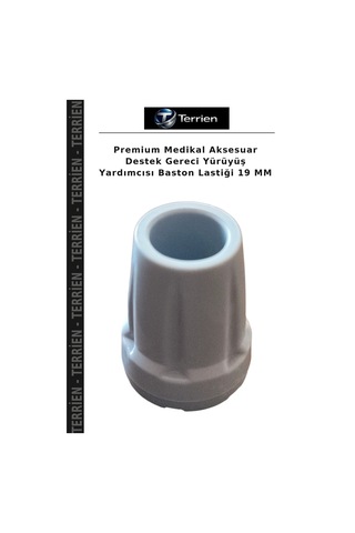 Premium Medikal Aksesuar Destek Gereci Yürüyüş Yardımcısı Baston Lastiği 19 Mm