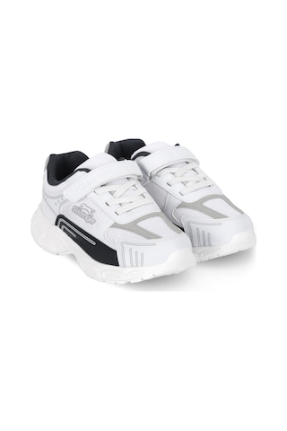 Slazenger Pırus Unisex Çocuk Beyaz / Lacivert Günlük Spor Ayakkabısı Beyaz - Lacivert