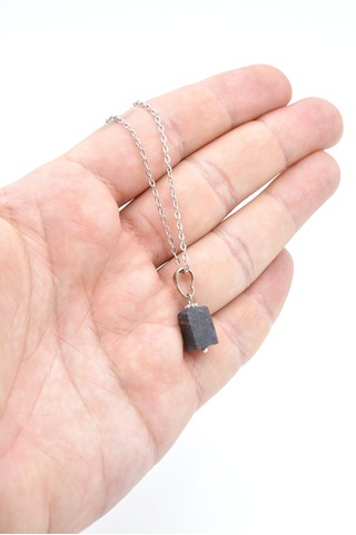 Murty99  Hakiki Doğal Tanzanit Taşı Kolye Ucu Lacivert