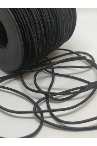 1,5 Mm Lastik Ip Siyah Renk 20 Metre