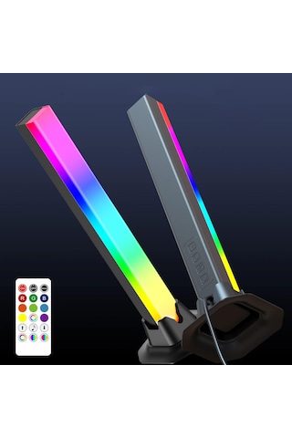 Orbus Rgb Led Işık Çubuğu - Ses Sensörlü, Uzaktan Kumandalı, Usb
