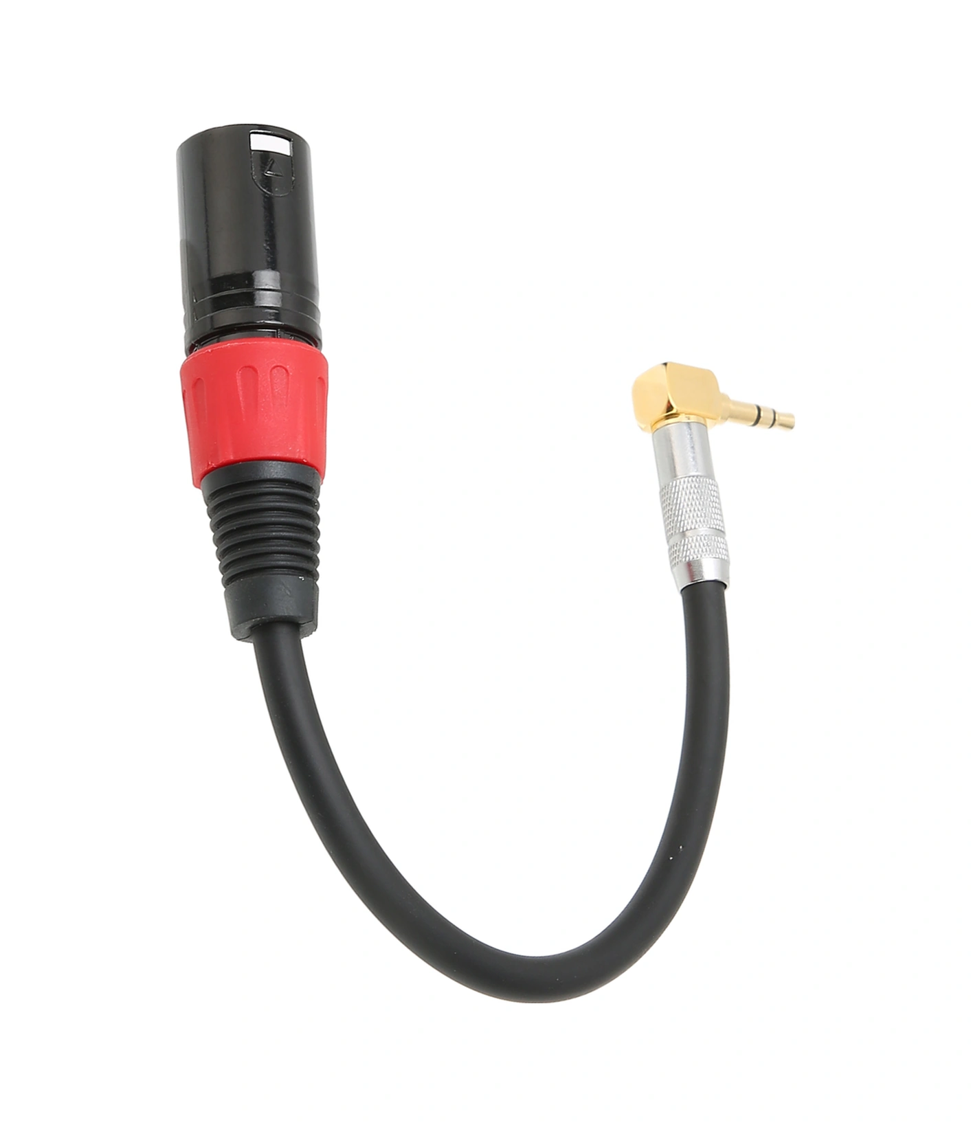 Shineyee 1m Pvc Metal 24k Altın Kaplama L Şekilli Gürültü Azaltıcı Trs-erkek Xlr-erkek Ses Kablosu Bilgisayar/mp3/dvd/tv/radyo Uyumlu