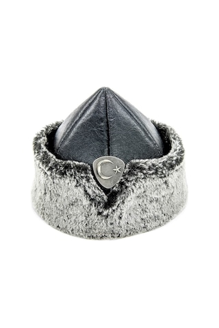 Ertuğrul Börk Şapka - Çocuk Boy 2-4 Yaş - Gri - 2018