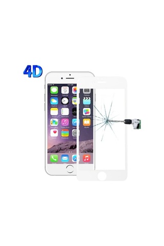 iPhone Uyumlu 6s Plus 4d Kavisli Full Cam Kırılmaz Koruyucu iPhone Uyumlu 6 Plus- 5775