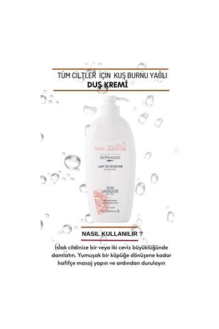 Byphasse Caresse Kuş Burnu Yağlı Duş Kremi 1 L