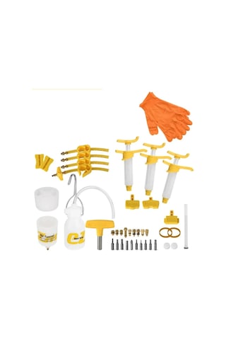 Qrd Ezmtb Bisiklet Hidrolik Fren Bakım Kiti Bleed Kit 2023pro Sarı