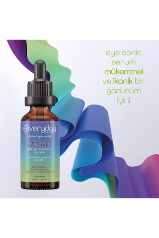 Everyday Beauty Eye-Conic Göz Altı Torba Halka Morluk ve Kırışık Karşıtı Serum 30 ML