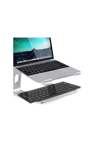 Ergonomik Alüminyum Katlanır Bilgisayar Standı - 10-17 İnç 1