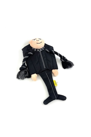 Happy Pet Minions Gru Rope Scarf Lisanslı İpli Ve Çekiştirmeli Köpek Oyuncağı