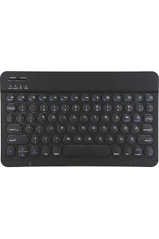 Dancemonkey Kablosuz Bluetooth 3.0 Klavye - 30 Gün Pil, Sessiz Tuşlar, Siyah Optik Optik