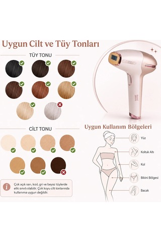 Beauty Professional 999.999 Flash Buz Başlıklı Ipl Lazer Epilasyon Cihazı