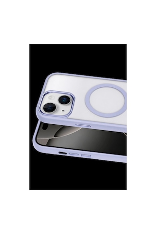 Joko Apple iPhone Uyumlu 15 Terea Magsafe Kapak - Mor
