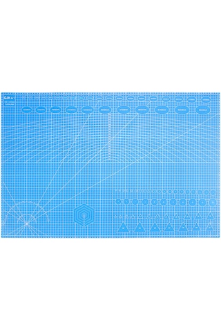 A1 Kesme Matı Patchwork - Cutting Mat - Kesim Altlığı - Kesim Tablası - 90*60cm - Mavi