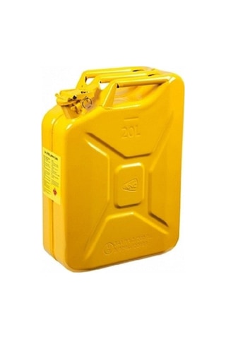 Knc Sarı Metal Yakıt Bidonu 20 Litre