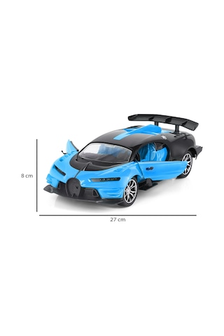 Gal Toys F/F Şarjlı Bugatti Mavi Kapıları Açılan 1:16