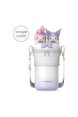 Maoyaya Kulomiçiçecek Yalıtımlı Saman Su Bardağı Beyaz - Pratik Ve Şık Beyaz