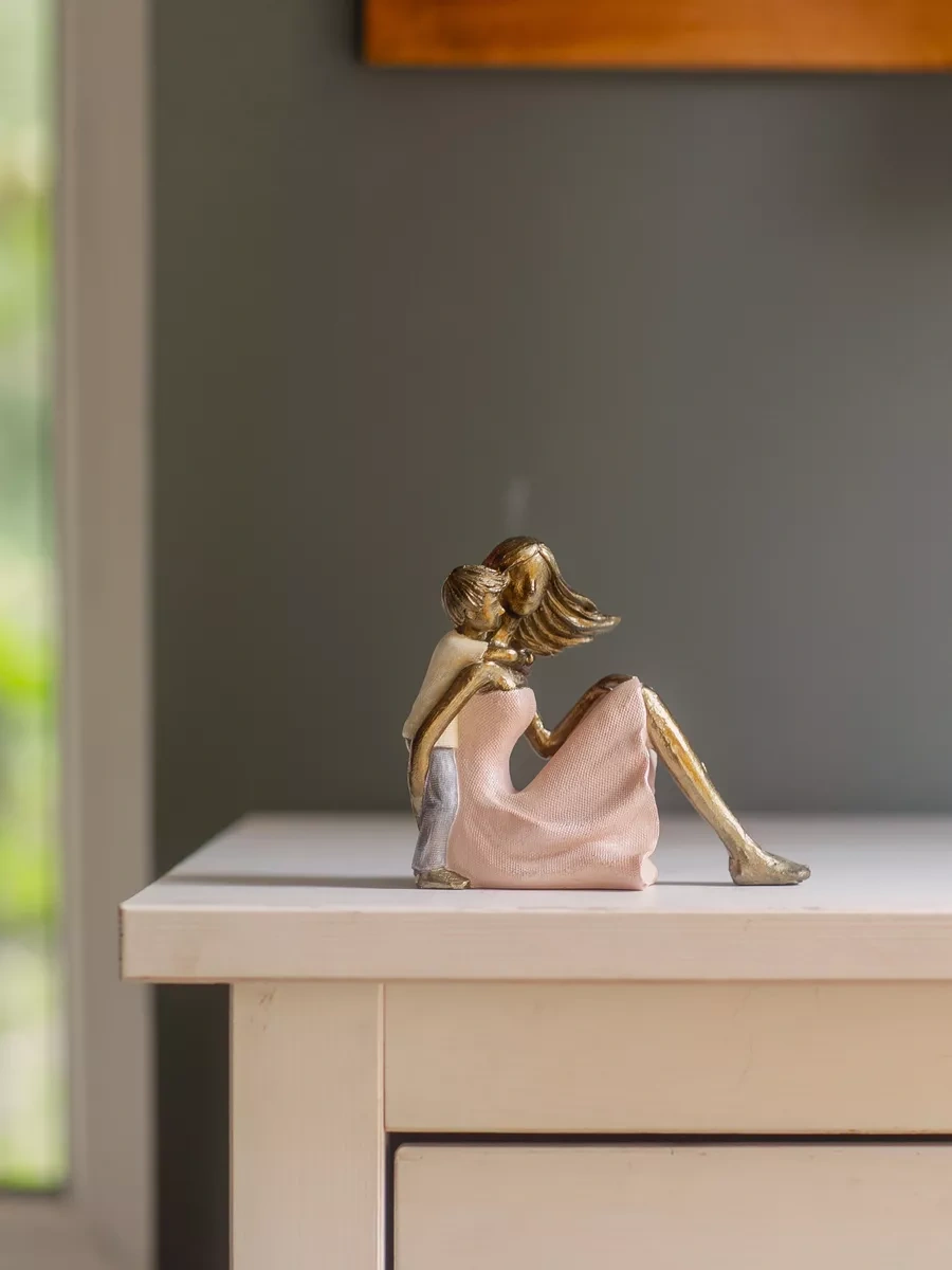 Lefard İç Mekan Heykelcik "anne Ve Oğul" Figürü 11,5 Cm 178249542