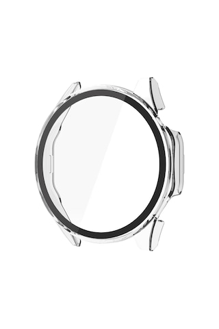 Novstrap Huawei Watch Gt4 41mm İle Uyumlu Ekran Koruyucu Cam Ve Kasa Koruyucu Kılıf Sert Pc