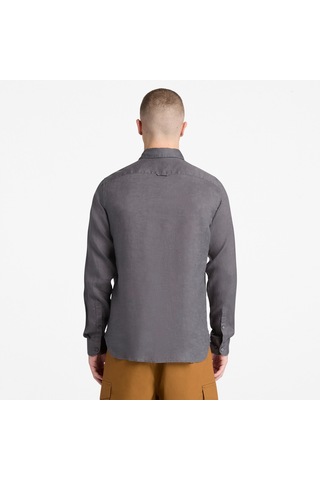 Timberland Mill Brook Linen Shirt Erkek Gömlek-33632 Siyah