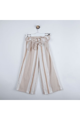 Xo Kids P-003377 Bes 9462 Kız Pantolon 6-14 Yaş Bej