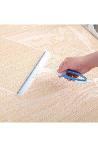 Dancemonkey Çok Fonksiyonlu Cam Temizleyici Fırça - Mavi